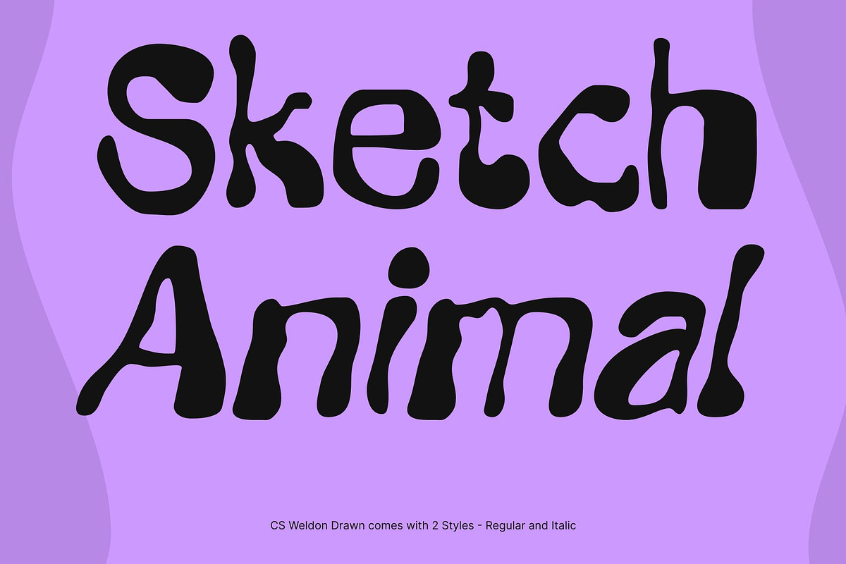 CS Weldon Drawn, a Sans Serif Font by Craft Supply Co. (Photo 3 of 8)