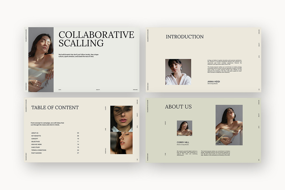 Zaya : Marketing Firm Powerpoint, a Presentation Template by Punkl Camp (Photo 2 of 16)