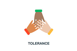Tolerance icon. Simple element from, an Object Illustration by Aimagenarium@gmail.com