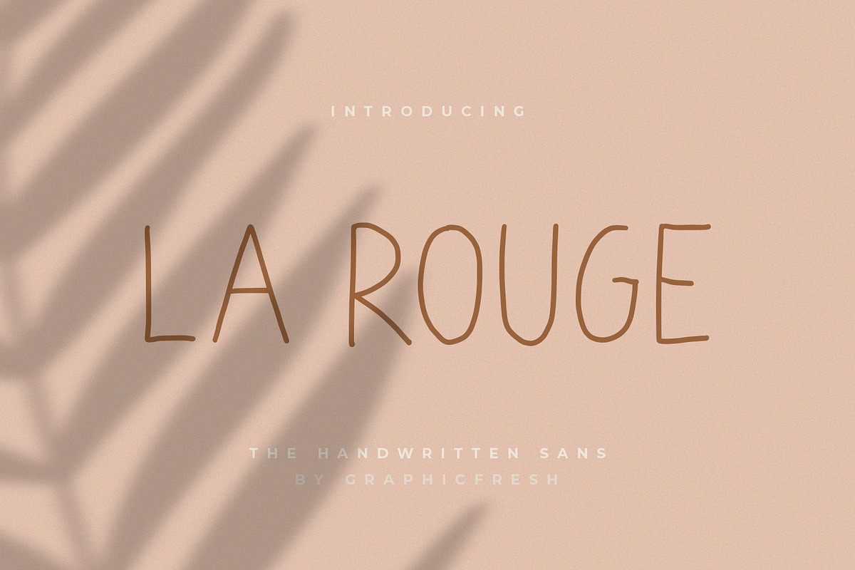 La Rouge - Handwritting Sans preview 7