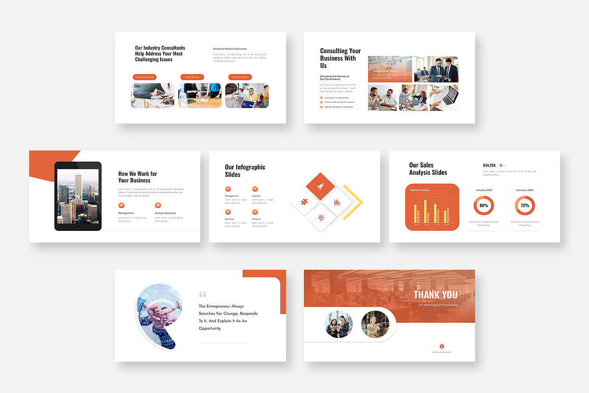 Business Consultant Google Slides, a Presentation Template by Premast (Photo 3 of 3)