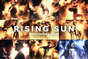 Rising Sun Photoshop Action