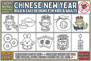 Chinese New Year Coloring Pages