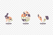 Easter collection, a Decorative Illustration by Stafeeva (Thumbnail 9 of 10)
