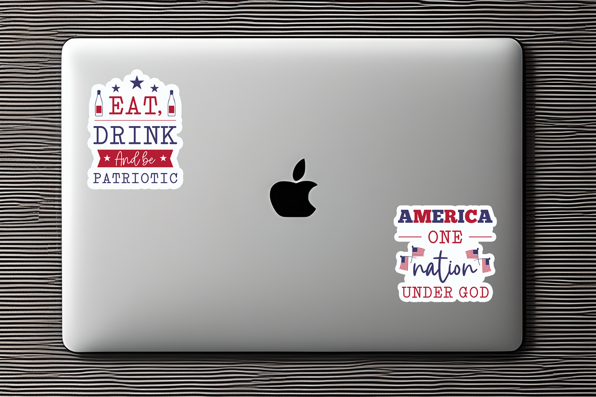 Farmhouse 4th of July Sticker Bundle, an Object Graphic by Design's Dark (Photo 10 of 10)