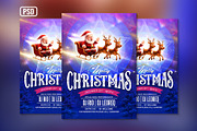 Christmas Party Poster, a Poster Template by Black Spade Design (Thumbnail 1 of 2)