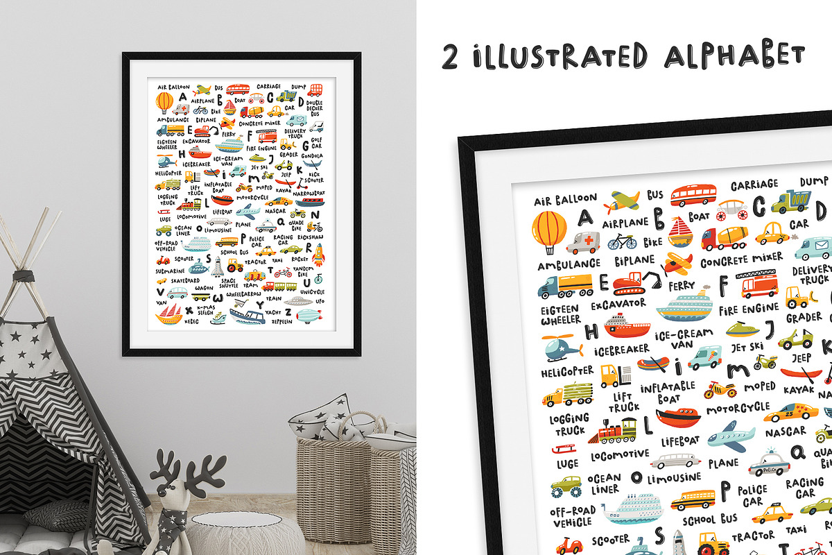Kids transport collection, a Graphic by Murvin (Photo 6 of 15)