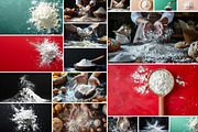 36 Flour images, a Food & Drink Photo by Handmadefont (Thumbnail 4 of 10)
