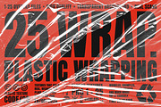 25 Thin Plastic Wrap Overlays, a Texture Graphic by pixelbuddha.net (Thumbnail 1 of 8)