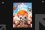 04 Sunday Party Flyer Design, a Flyer Template by Shajib Shikder (Thumbnail 4 of 5)