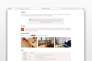 Tessa - Wordpress Theme