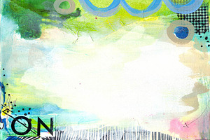 Mixed Media Art Backgrounds 1