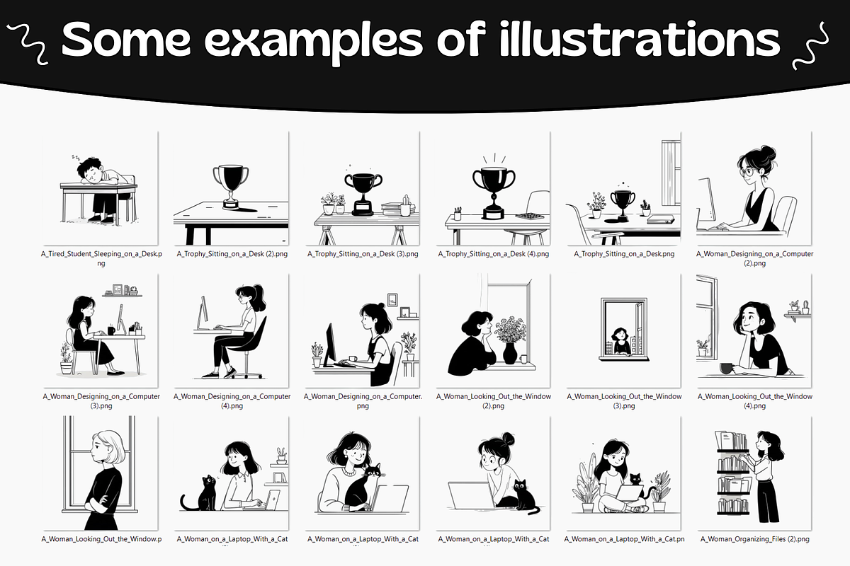 510 Notion Style Education Pack, an Education Illustration by DaisyStudio (Photo 6 of 10)