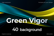 Green Vigor  Background Set, a Wallpaper Graphic by Digital Blood (Thumbnail 1 of 15)