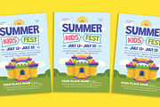 Summer Kids Festival Flyer, a Flyer Template by Gumico Studio. (Thumbnail 1 of 3)