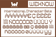 Indigenous People font, a Font by weknow (Thumbnail 8 of 8)