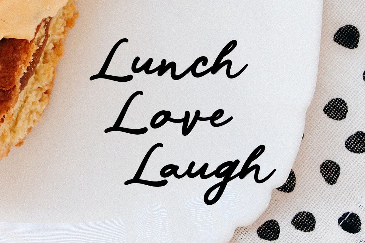 Funta, a Script Font by Gatype (Photo 3 of 8)