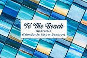 To the Beach, watercolor seascapes, a Wallpaper Graphic by Marmoris.Arts (Thumbnail 2 of 12)