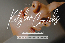 Kelyber Conieks Signature Font Love
