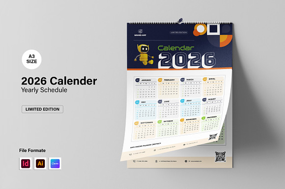 2026 Yearly Schedule - Wall Calendar preview 5