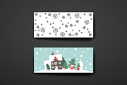 Merry Christmas Card Templates, a Card Template by Palau (Thumbnail 9 of 13)