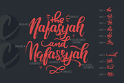 Nafasyah - Brushed Font Duo, a Script Font by endita (Thumbnail 7 of 12)