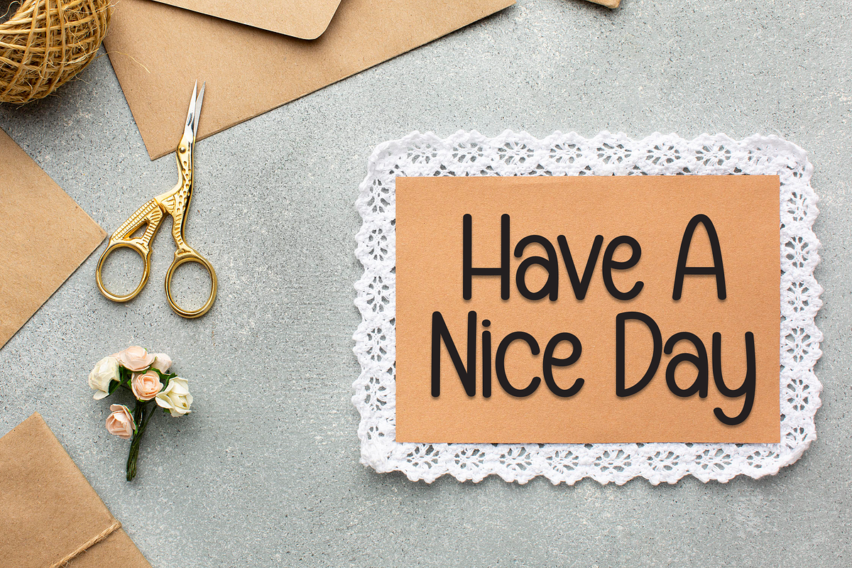 Simple Handsome | Script Font, a Script Font by Scratchones (Photo 3 of 7)