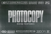 Photocopy Noise Textures, a Texture Graphic by Indieground Design Inc. (Thumbnail 1 of 4)