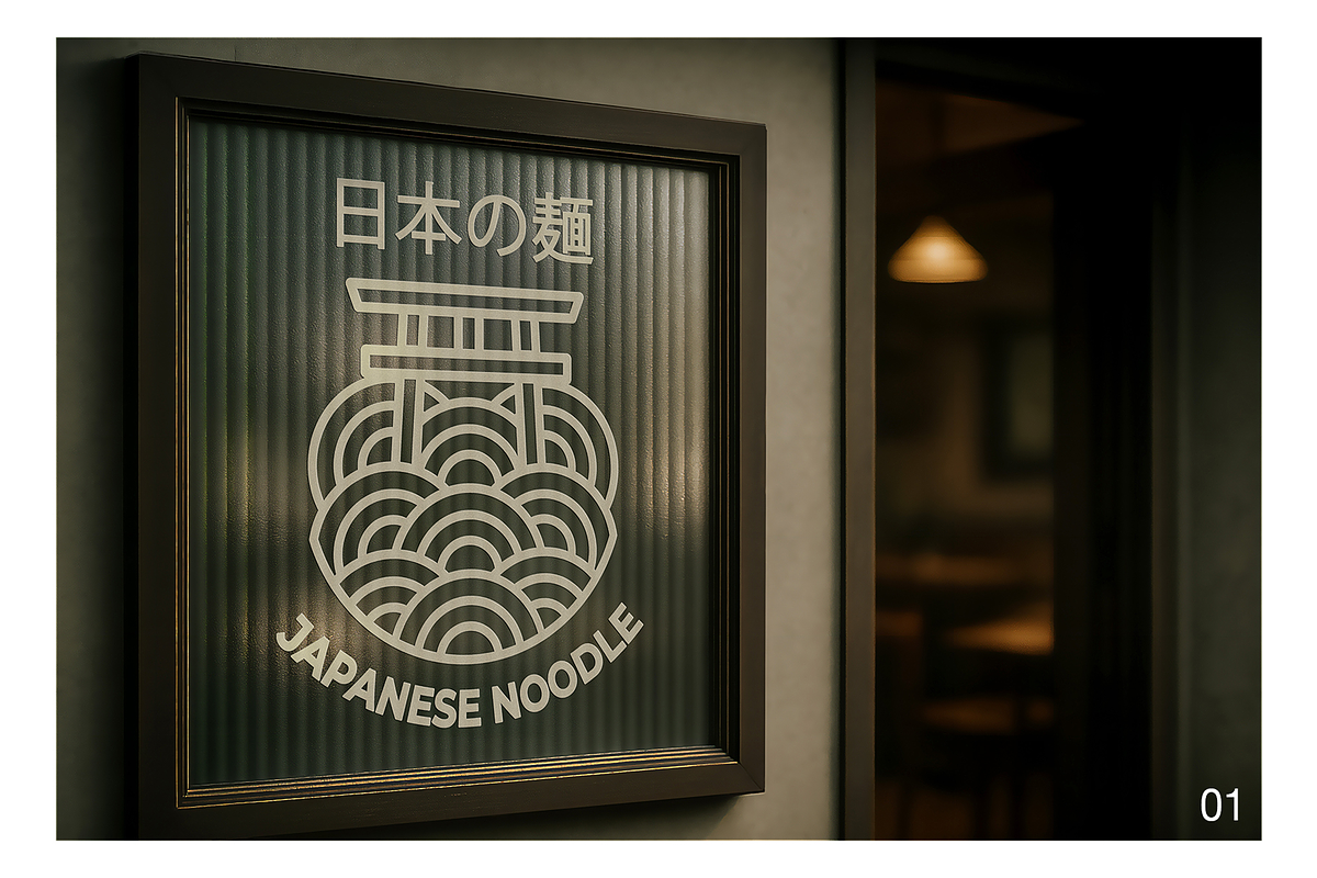 Japan Store Window Glass Mockup Sets, an Advertising Mockup by MockUpgrade (Photo 2 of 6)