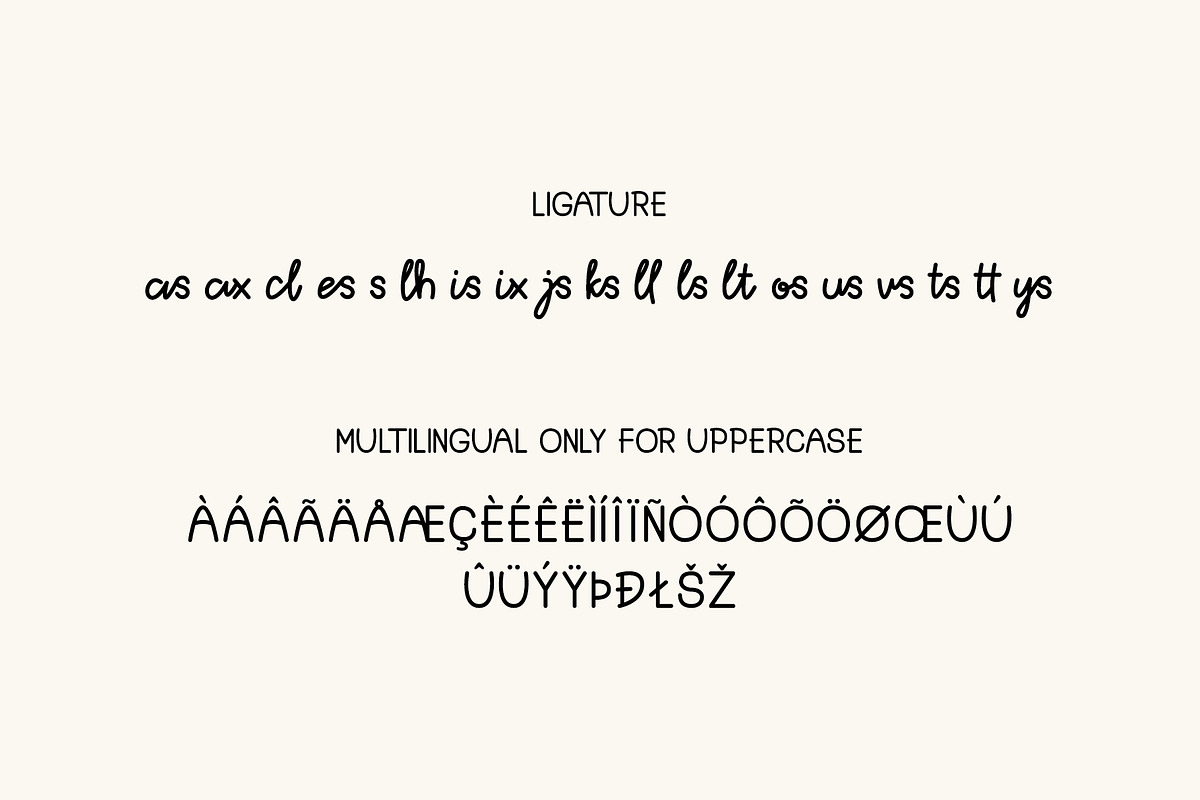 Hello Bear | Cute Script Font, a Script Font by Lightsense (Photo 10 of 11)