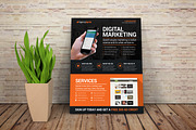 Digital Marketing Flyer PSD, a Flyer Template by Creativenauts (Thumbnail 3 of 4)