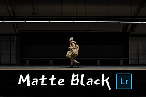 Matte Black Lightroom Presets