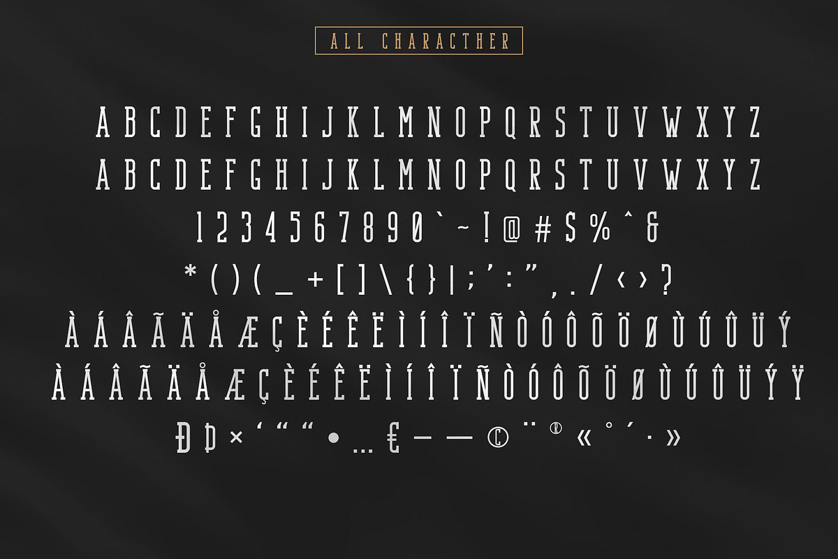 Bondie - Condensed Slab Serif Font, a Slab Serif Font by Craft Supply Co. (Photo 11 of 13)