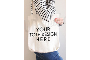 F169 Tote Bag Mock up