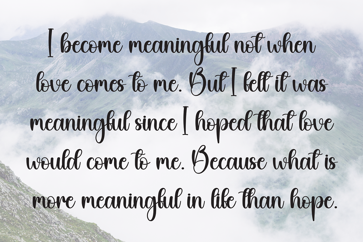 Guitar | Script Font, a Handwritten Font by Scratchones (Photo 6 of 9)