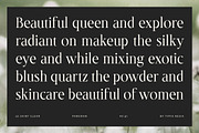 Le Saint Clair - Beauty Nostalgic, a Serif Font by Typia Nesia (Thumbnail 5 of 12)