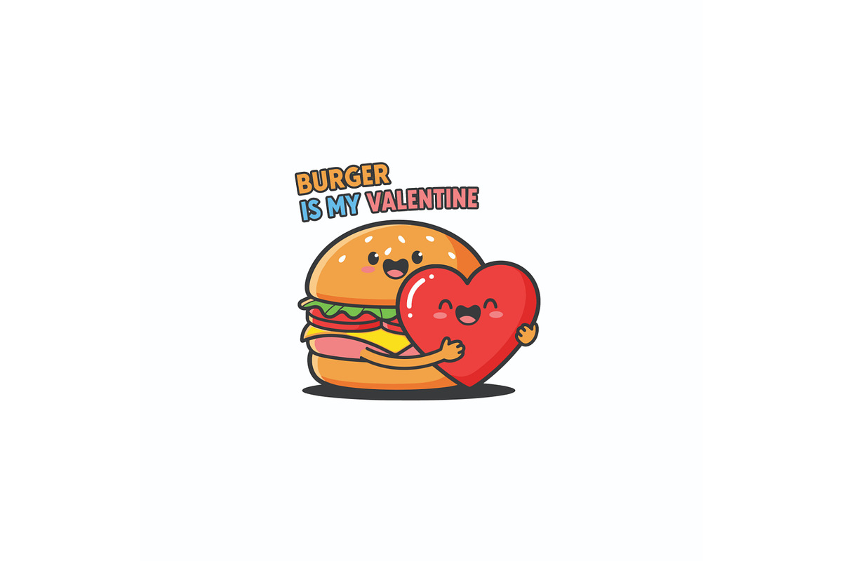Cute Valentine Lifestyle TShirt Set, a Seasonal Illustration by Designer_Momina (Photo 6 of 21)
