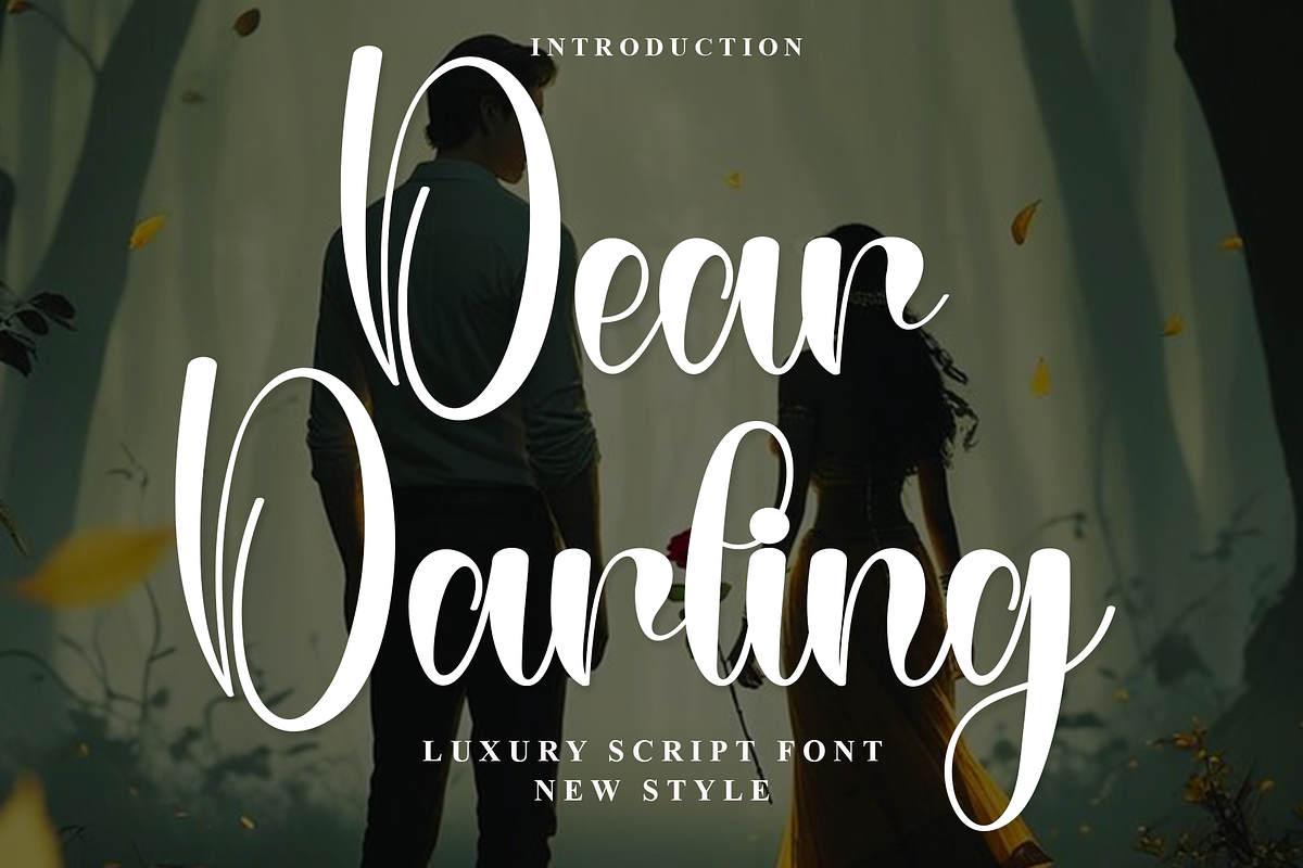 Dear Darling, a Handwritten Font by FreshTypeINK (Photo 1 of 8)
