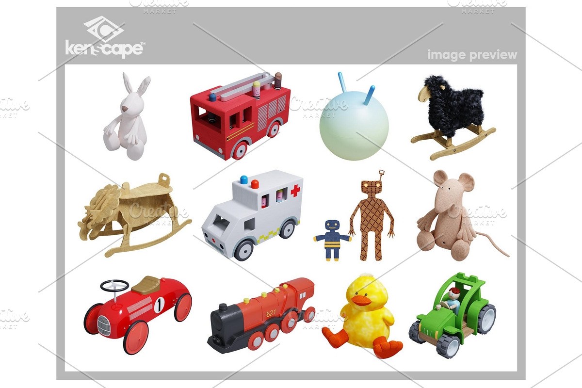 40 Assorted Toys Photo Overlays, an Arts & Entertainment Photo by KenScape (Photo 3 of 6)