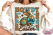 Cowgirl Easter Bunny PNG, an Illustration by Daily.Designs (Thumbnail 2 of 5)