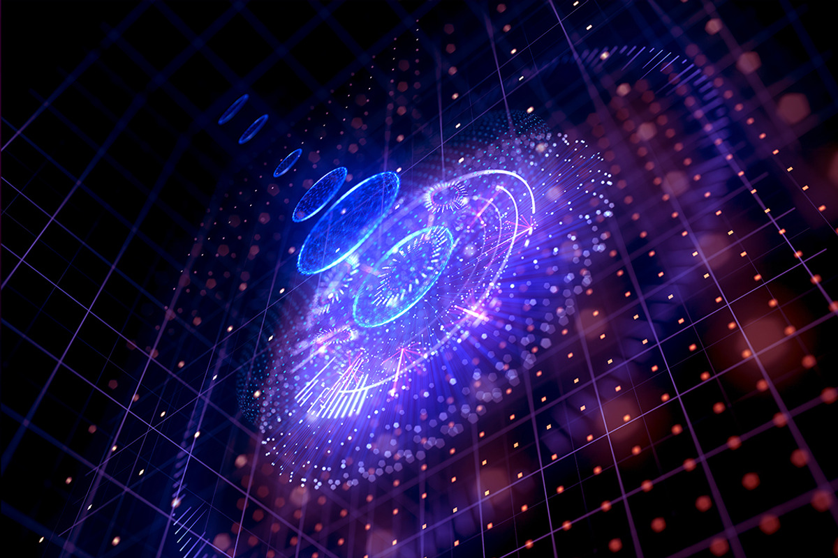 20 Big Data Abstract Backgrounds, a Technology Illustration by Handmadefont (Photo 9 of 19)
