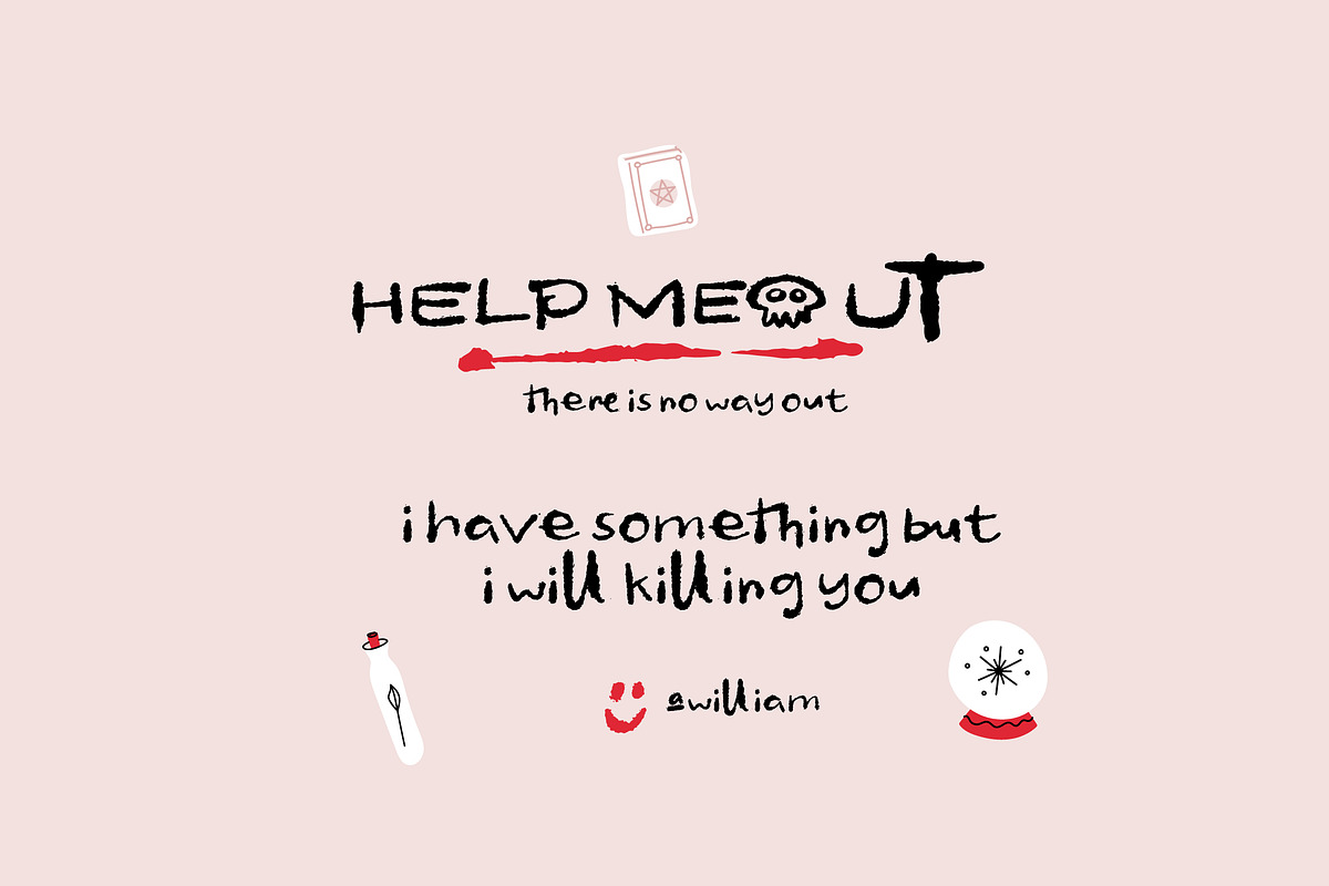 Ghoust Handwritten, a Handwritten Font by Fortunes Co (Photo 2 of 12)