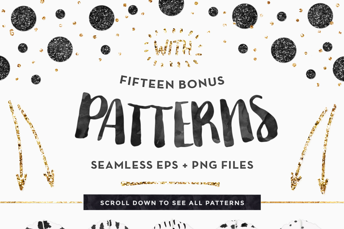 The Gold Foil Kit Essentials+Bonus!, a Layer Style Add-On by Pink Coffie (Photo 5 of 9)