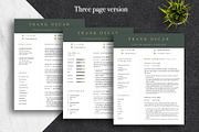 Modern Executive CV Template | Canva, a Resume Template by Lux Resume (Thumbnail 3 of 7)