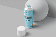 Spray Paint Can Mockups, a Product Mockup by megostudi0 (Thumbnail 5 of 6)