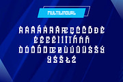 Vaoundez - Modern Sports Font, a Serif Font by Dhabee (Thumbnail 3 of 9)