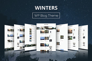 Winters - WordPress Blog Theme