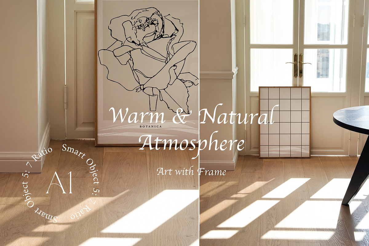 Aesthetic Real-Life Mockup Scene 2, a Product Mockup by ArtwithFrame (Photo 15 of 23)