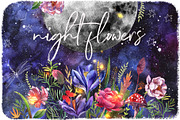 Night flowers, an Illustration by Steshnikova (Thumbnail 1 of 6)