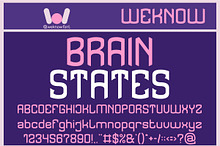 Brain States font